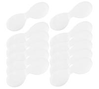 VOSAREA Yeux Découper en Tissu Feuilles Masques Tissé Blanc Non 100 Polyvalents Faciles à Soin Spa et Application de Maquillage