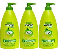 Vosene Kids Lot de 3 shampoings 3 en 1 anti-poux 400 ml