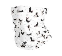 VOSERY Cache-cou amusant Boston Terrier pour homme et femme - Cagoule - Bandana