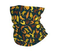 VOSERY Cache-cou amusant en forme de chat pour homme et femme - Cagoule - Bandana