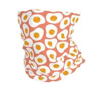 VOSERY Cache-cou amusant en forme d'œuf au plat pour homme et femme - Cagoule - Bandana