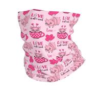 VOSERY Cache-cou mignon en forme de cochon avec tasse de thé ballon pour homme et femme