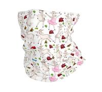 VOSERY Cache-cou mignon et amusant en forme de chèvre avec fleur de dessin animé pour homme et femme