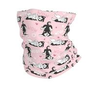 VOSERY Cache-cou mignon et amusant Husky Woof pour homme et femme - Cagoule - Bandana