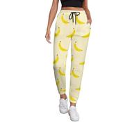 VOSERY Cute Banana No.1102 Pantalon de jogging pour femme avec poches, confortable et athlétique, Style 18, Taille L