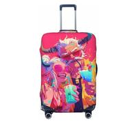 VOSERY Hip Hop People No.102 Housse de protection lavable pour valise de 45,7 à 81,3 cm, noir, Large