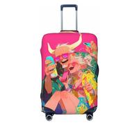 VOSERY Hip Hop People No.106 Housse de protection lavable pour valise de 45,7 à 81,3 cm, noir, Medium