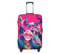 VOSERY Hip Hop People No.107 Housse de protection lavable pour valise de 45,7 à 81,3 cm, Noir/blanc, X-Large