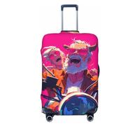 VOSERY Hip Hop People No.118 Housse de protection lavable pour valise de 45,7 à 81,3 cm, Noir/blanc, Large