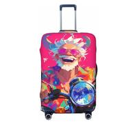 VOSERY Hip Hop People No.120 Housse de protection lavable pour valise de 45,7 à 81,3 cm, Noir/blanc, Large