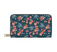 VOSERY Portefeuille Femme Cuir Bifold Multi Card Wallet, Happy Mother's Day Women's Wallets, Long Purse