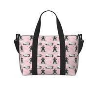 VOSERY Sac de voyage, mignon drôle Husky Woof Weekender Bag Carry On Duffle Bags for Women Travel Essentials Sport Gym Bag for Men Overnight Bag Bagages Bag Personal Item Bag