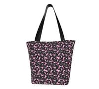 VOSERY Sac fourre-tout pour femme, lutte contre le cancer du sein, sac fourre-tout avec fermeture éclair et poches intérieures, sac à main esthétique