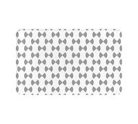 VOSERY Tapis de salle de bain 76,2 x 50,8 cm - Doux et absorbant - Antidérapant - Lavable en machine - Icône de signal pour salle de bain