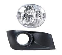 Voseto Feux Antibrouillard Couvercle Protection Externe Phare Antibrouillard Avant Voiture Composants Cadre Pour TOYOTA Pour FORTUNER 2012 2013 2014 Feu Antibrouillard Avant(Right 1 Set)