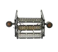 Voseto Moto Phare Phare Avant LED 12 V 60 W Pour Moto Pour Grom Pour MSX125 2013-2016 Éclairage Fourche Avant Étanche IP67 Clignotant Phares(With turn signals)