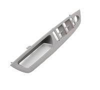 Voseto Poignée Intérieure voiture Ensemble De Poignées De Porte Intérieures Avec Revêtement En Cuir Pour BMW Pour X5 Pour X6 E70 E71 E72 2007-2014(Front Left Gray)