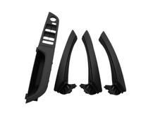 Voseto Poignée Intérieure voiture Poignée De Porte Intérieure En Plastique Avec Garniture De Protection Complète Pour BMW Série 3 E90 E91 316 318 320 325 328i(Black 35.5 High-end)