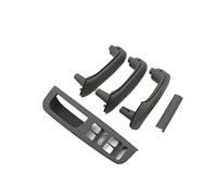 Voseto Poignée Intérieure voiture Pour VW Pour Bora Pour Golf 4 MK4 Pour Jetta 1999-2004 Ensemble De Poignées De Porte Intérieures(RHD Gray 8pcs)