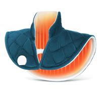 VOSFEEL Coussin Chauffant Cervical Électrique avec Télécommande LCD, Fermoir D’extension, 5 Niveaux de Chauffage (40-60°C) pour Cou, Épaules et Dos, Arrêt Auto, Lavable en Machine, 55 * 45CM