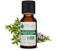 VOSHUILES.COM HUILES ESSENTIELLES & VEGETALES Huile Essentielle BIO de Marjolaine à coquilles - 20ml