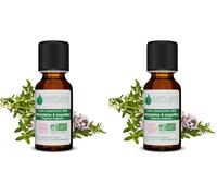 VOSHUILES.COM HUILES ESSENTIELLES & VEGETALES Huile Essentielle BIO de Marjolaine à coquilles - 20ml (Lot de 2)