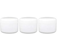 VOSHUILES - Contenant de stockage Neutre (sans parfum spécifique) Lot de 3 Pots Blancs 250ml - Huiles Essentielles & Végétales - Idéal pour Conservation et Utilisation