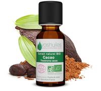 VOSHUILES - Extrait Naturel BIO - de Cacao 5ml | 100% pur et naturel, certifié BIO Ecocert - Odeur intense - Contrôle qualité française. Aromathérapie