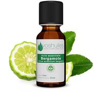 Voshuiles - Huile Essentielle Bergamote - 20ml - 100% Pure et Naturelle - HEBBD - Entreprise Française