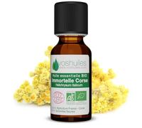 VOSHUILES - Huile Essentielle Bio d'Immortelle Corse 5ml - 100% Pure et Naturelle - Certifiée Ecocert en Agriculture Biologique - Bouchon Compte - Goutte