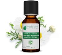 VOSHUILES - Huile Essentielle Camomille Allemande 2ml - 100% Pure et Naturelle - HEBBD - Utilisation Cutanée - Diluer dans Huile Végétale - Aromathérapie Relaxante