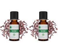 VOSHUILES - Huile Essentielle de Girofle 10ml - 100% Pure et Naturelle - Parfum Chaud et Épicé - HEBBD - Utilisation en Massage avec Huile Végétale (Lot de 2)