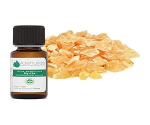 VOSHUILES - Huile Essentielle de Myrrhe - 5ml - Distillation de Résine de Balsamier - Flacon Verre Ambré avec Bouchon Sécurité et Compte-Gouttes de Précision