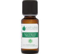 Voshuiles - Huile Essentielle Thym à Thymol - 10ml - 100% Pure et Naturelle - HEBBD - Peut Être Utilisée en Massage si Diluée dans une Huile Végétale - Entreprise Française