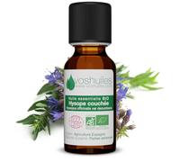 VOSHUILES - Huile Essentielle d'Hysope Couchée 5ml - 100% Pure et Naturelle - Certifiée Ecocert en Agriculture Biologique - Bouchon Compte-Goutte