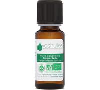 VOSHUILES - Huile Essentielle Immortelle 2ml - 100% Pure et Naturelle - BIO - HEBBD et ECOCERT - Nombreuses Vertus et Applications - Huile Essentielle de Qualité