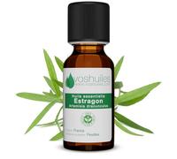 Voshuiles - Huile Essentielle Estragon - 20ml - 100% Pure et Naturelle - HEBBD - Utilisation en Massage dans Huile Végétale - Parfum Très Aromatique - Traçabilité et Qualité - Entreprise Française