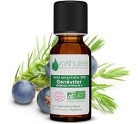 Voshuiles - Huile Essentielle Genèvrier Bio 5ml - Utilisation Alimentaire - Parfum Balsamique et Boisé - Nombreuses Vertus - Huiles Essentielles de Qualité - 100% Pure et Naturelle - HEBBD et ECOCERT