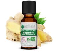 Voshuiles - Huile Essentielle Gingembre Bio 5ml - Energisante - Parfum Frais Épicé - Digestion Bien-être - Diluer avec Huile Végétale - - 100% Pure et Naturelle - HEBBD et ECOCERT