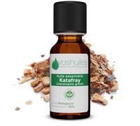 Voshuiles - Huile Essentielle Katafray - 10ml - 100% Pure et Naturelle - HEBBD - Utilisation en Massage dans Huile Végétale - Parfum Très Aromatique - Traçabilité et Qualité - Entreprise Française