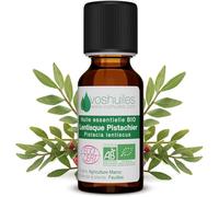 Voshuiles - Huile Essentielle Lentisque Pistachier Bio 5ml - Parfum Chaud - Réputée pour ses Vertus - Huiles Essentielles de Qualité - 100% Pure et Naturelle - HEBBD et Certifiée ECOCERT