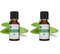 Voshuiles - Huile Essentielle Menthe Poivrée - 20ml - Utilisation en Massage à Diluer dans une Huile Végétale - Parfum Mentholé - 100% Pure et Naturelle - HEBBD - Entreprise Française (Lot de 2)
