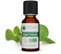 VOSHUILES - Huile Essentielle Origan 5ml - 100% Pure et Naturelle - BIO - HEBBD et ECOCERT - Nombreuses Vertus et Applications - Huile Essentielle de Qualité