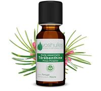 Voshuiles - Huile Essentielle Térebenthine - 10ml - 100% Pure et Naturelle - HEBBD - Utilisation en Diffusion - Doux Parfum de Forêt - Air Frais Dans la Maison - - Entreprise Française