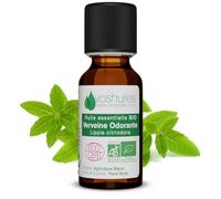 VOSHUILES - Huile Essentielle Verveine Odorante BIO 5ml - 100% Pure et Naturelle - HEBBD & ECOCERT - Nombreuses Vertus et Applications - Aromathérapie Qualité Premium