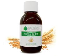 VOSHUILES - Huile Végétale de Germe de Blé - Riche en Vitamine E et Oméga 6 - Nutrition Intense et Protection de la Peau - 100% Pure et Naturelle - 100ml