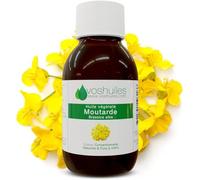 VOSHUILES - Huile Végétale de Moutarde 100ml - Riche en Oméga 3 et 9 - 100% Pure et Naturelle - Pression à Froid - Idéal pour Cheveux et Corps