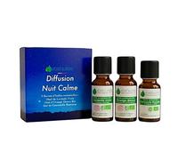 VOSHUILES - Kit Diffusion Nuit Calme - Huiles BIO | Lavande, Orange & Camomille - HEBBD pures - Idéal en diffusion le soir pour apaiser l'esprit avant la nuit.