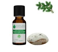 VOSHUILES - Kit Ma Petite Diffusion Sapin de Noël | Festif - Parfum de sapin, ambiance chaleureuse & galet argile - Pochon coton naturel inclus - Idée cadeau Noël.