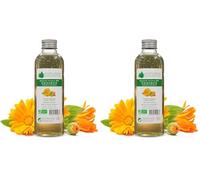 VOSHUILES - Macérât Huileux BIO de Calendula - Cosmétique Naturel - Parfum Neutre ou Légèrement Herbacé - 100ml - Soin Hydratant et Apaisant pour Peau Sensible (Lot de 2)